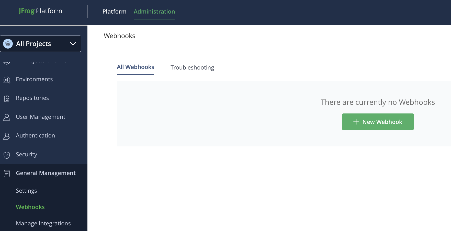 Webhooks Dashboard Webhooks Dashboard